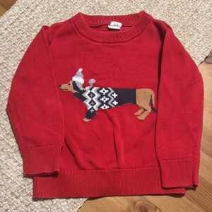 GAP Vibrant Red Toddler Knitwear